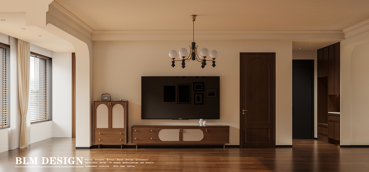 中古风家装效果图