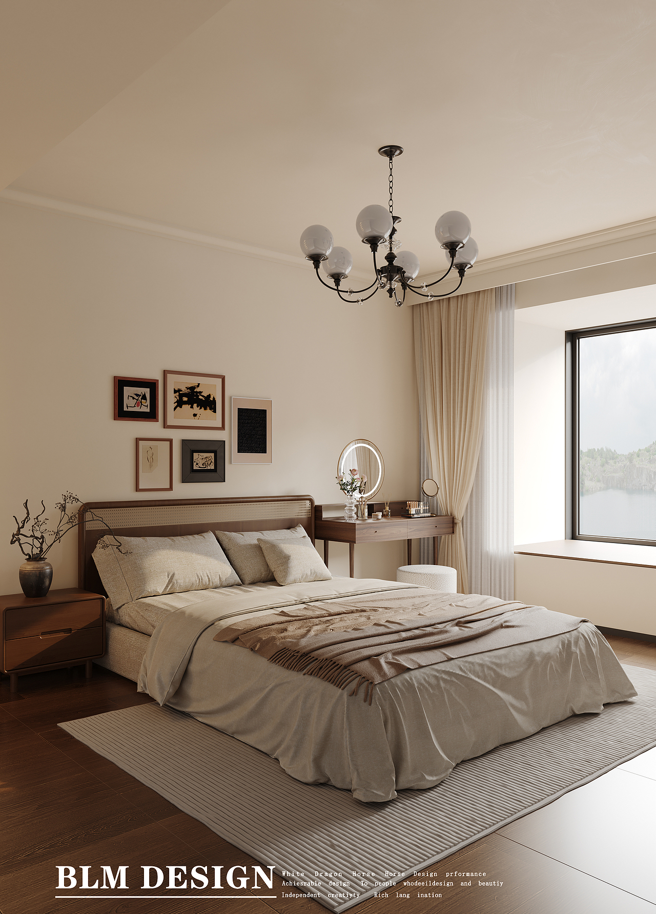 中古风家装效果图