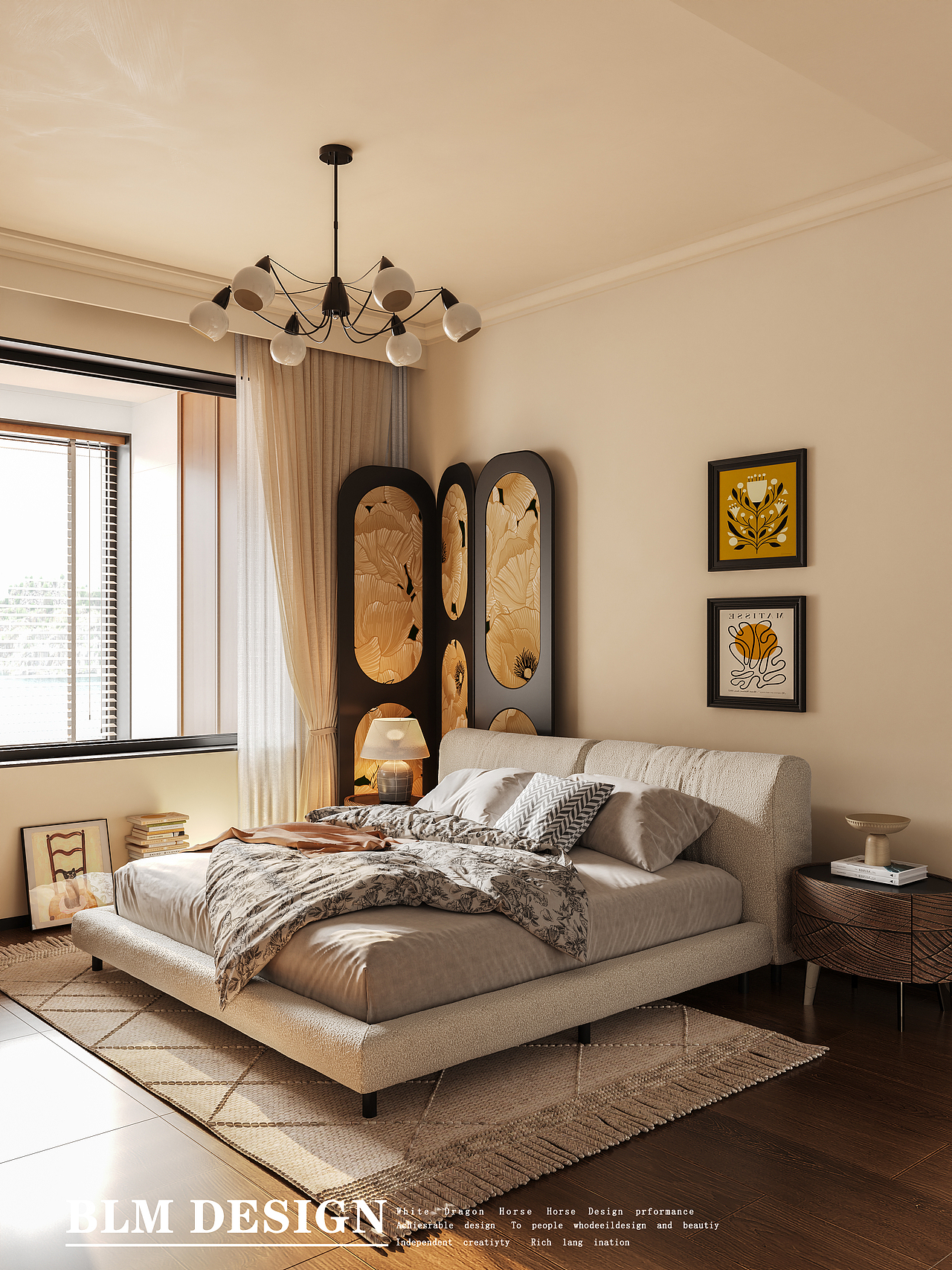 中古风家装效果图