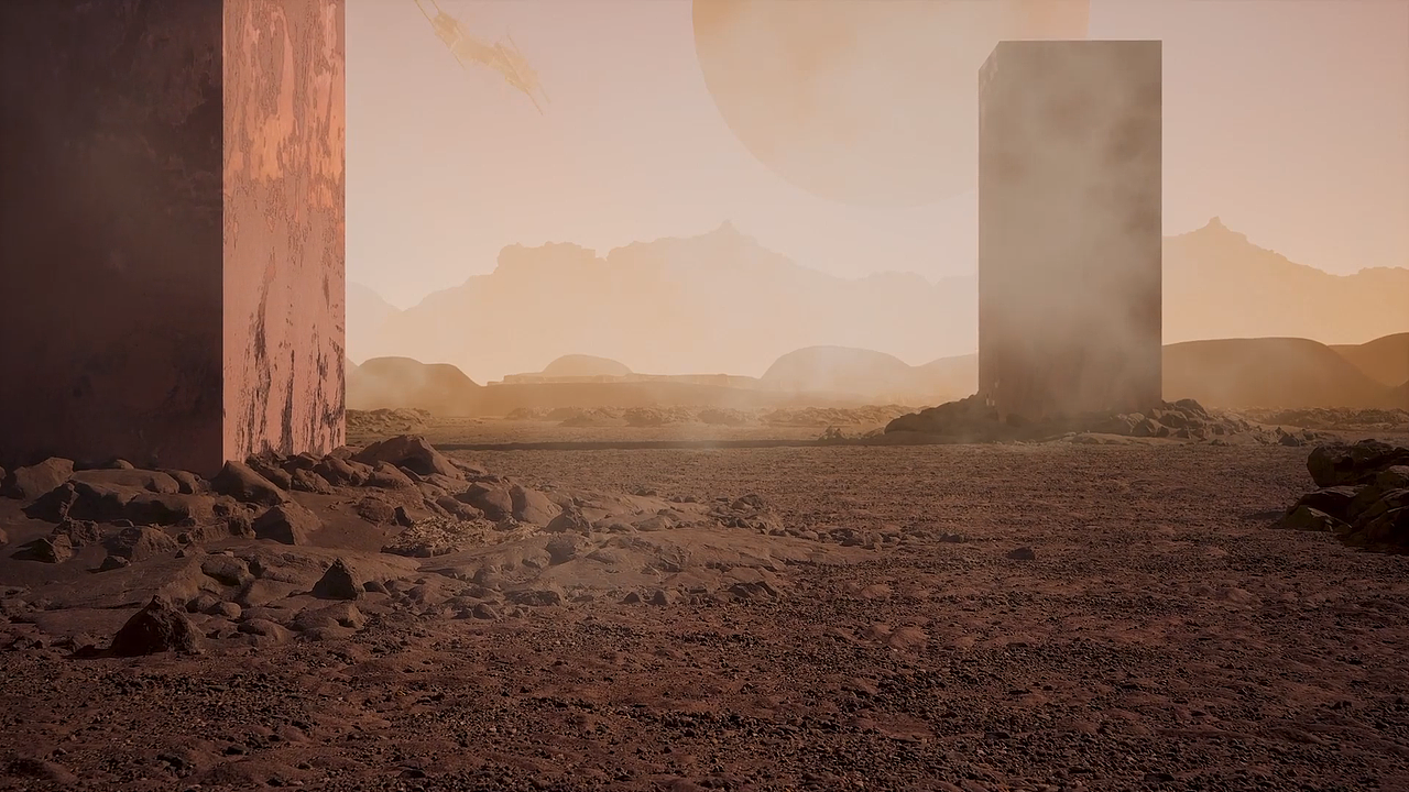 火星殖民地概念场景（图ZMzc3MzQyNzgw） - 动画/影视 - 站酷设计师鸿铭的理想设计原创素材 - 站酷ZCOOL