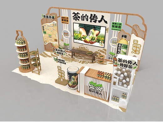 康师傅 茶的传人 快闪店