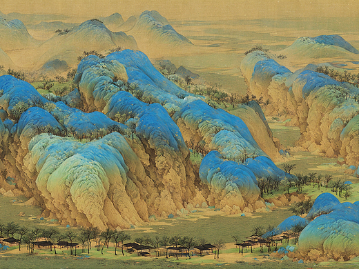 千里江山（绢）