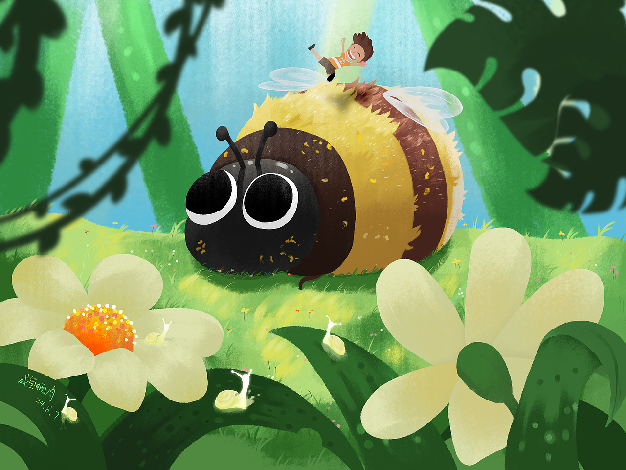 个人练习画一下~（图ZMzc3MzU3NTky） - 儿童插画 - 站酷设计师咸鱼嗮肉原创素材 - 站酷ZCOOL