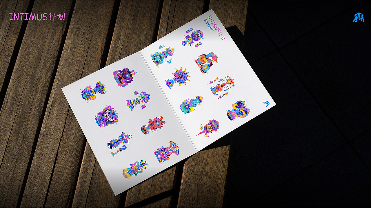 intimus计划-综合设计（图ZMzc3MzU5OTY0） - 艺术插画 - 站酷设计师怪味花生惹原创素材 - 站酷ZCOOL