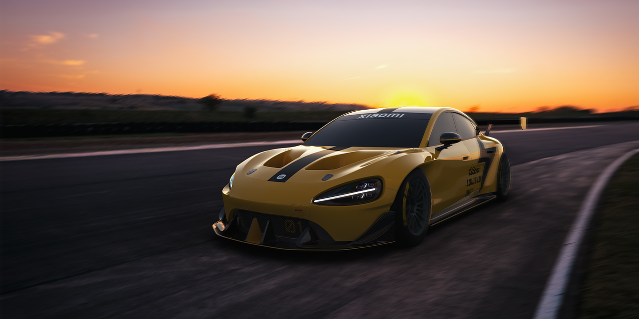 Xiaomi SU7 Ultra Prototype -CGI（图ZMzc3MzYwODky） - 机械/交通 - 站酷设计师鹿笙Louis_Lu原创素材 - 站酷ZCOOL