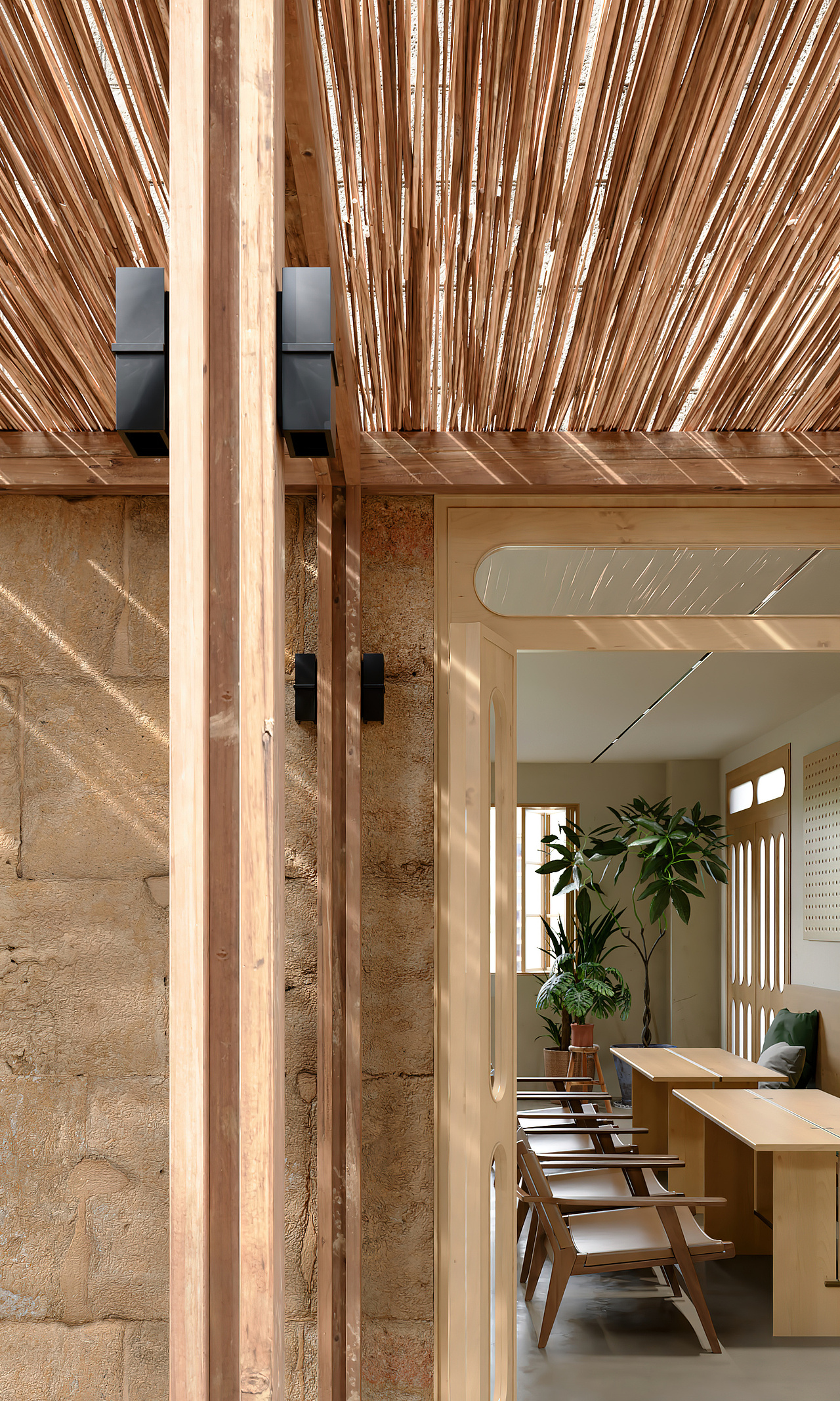 餐饮店设计|原木风简单装修可适应任何时代