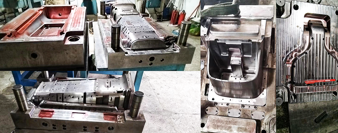 模具的生产制造过程。