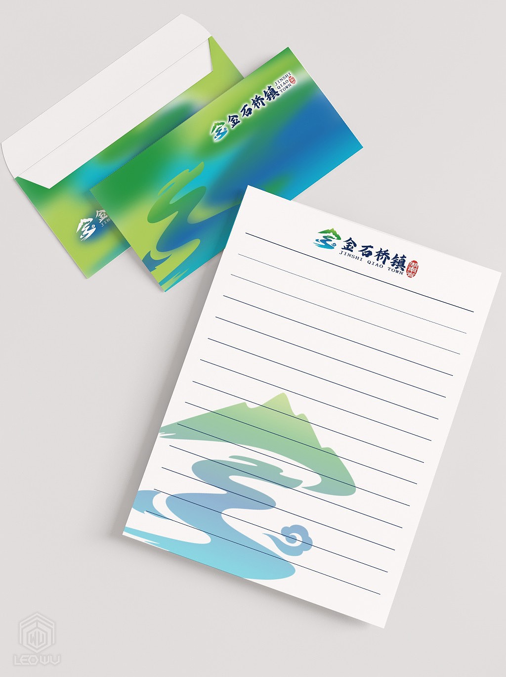 湖南省邵阳市隆回县金石桥镇城市形象VI形象设计（图ZMzc3MzcwMDA0） - 品牌 - 站酷设计师LeoWu_设计师原创素材 - 站酷ZCOOL