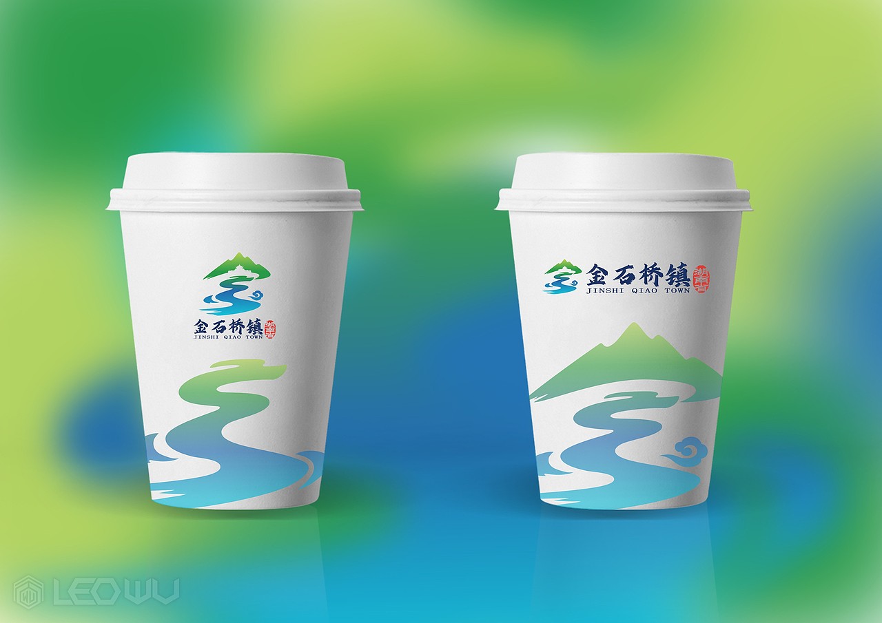 湖南省邵阳市隆回县金石桥镇城市形象VI形象设计（图ZMzc3MzcwMDEy） - 品牌 - 站酷设计师LeoWu_设计师原创素材 - 站酷ZCOOL