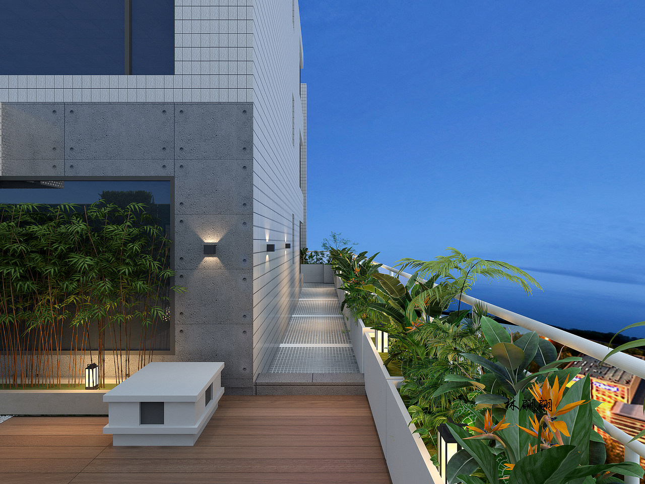 室外效果图|庭院景观（图ZMzc3MzcwNjc2） - 建筑设计 - 站酷设计师林翩翩原创素材 - 站酷ZCOOL