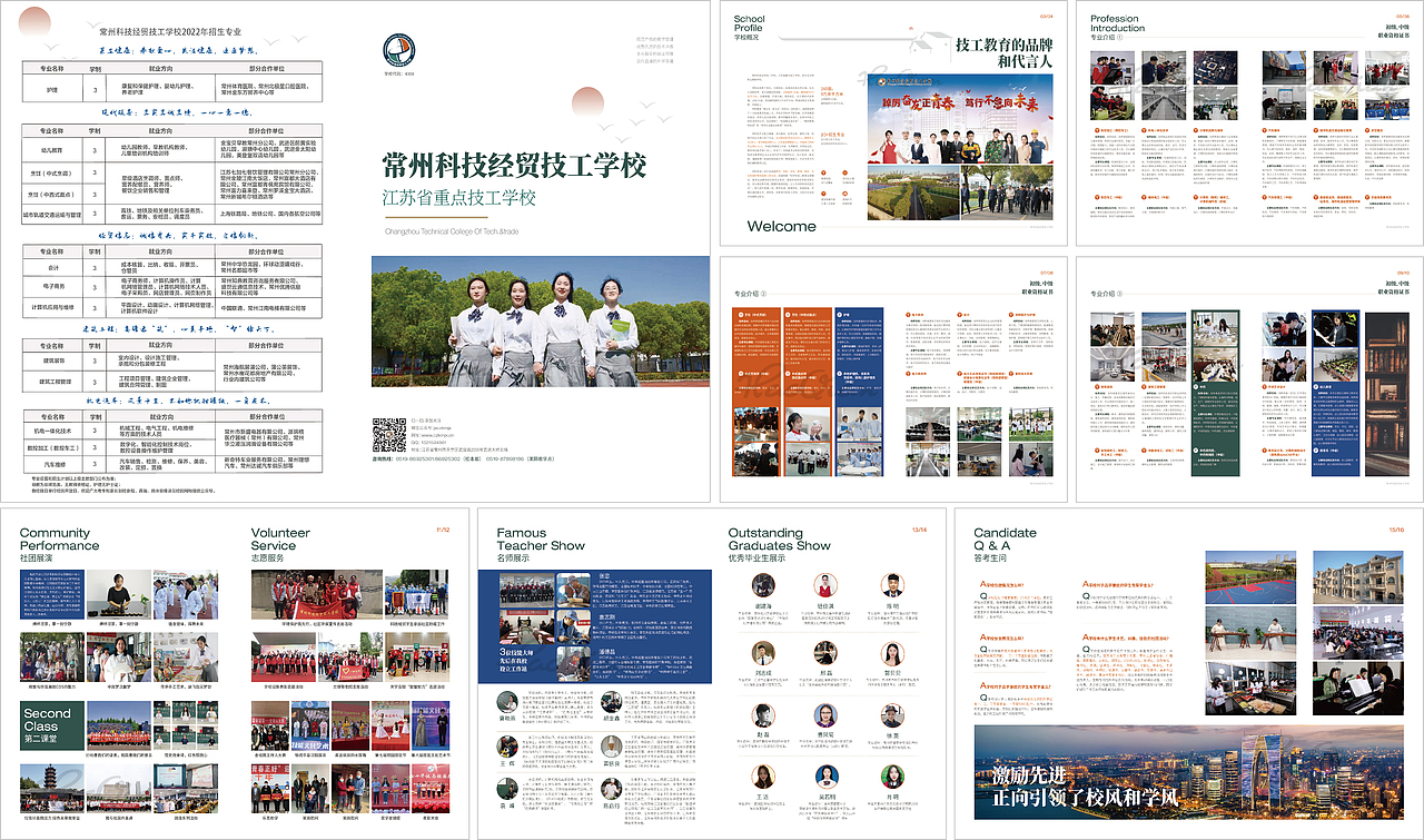 技工学校教育画册，易拉宝，录取通知书（图ZMzc3Mzc0MDI4） - 书籍/画册 - 站酷设计师莫莫Angel原创素材 - 站酷ZCOOL