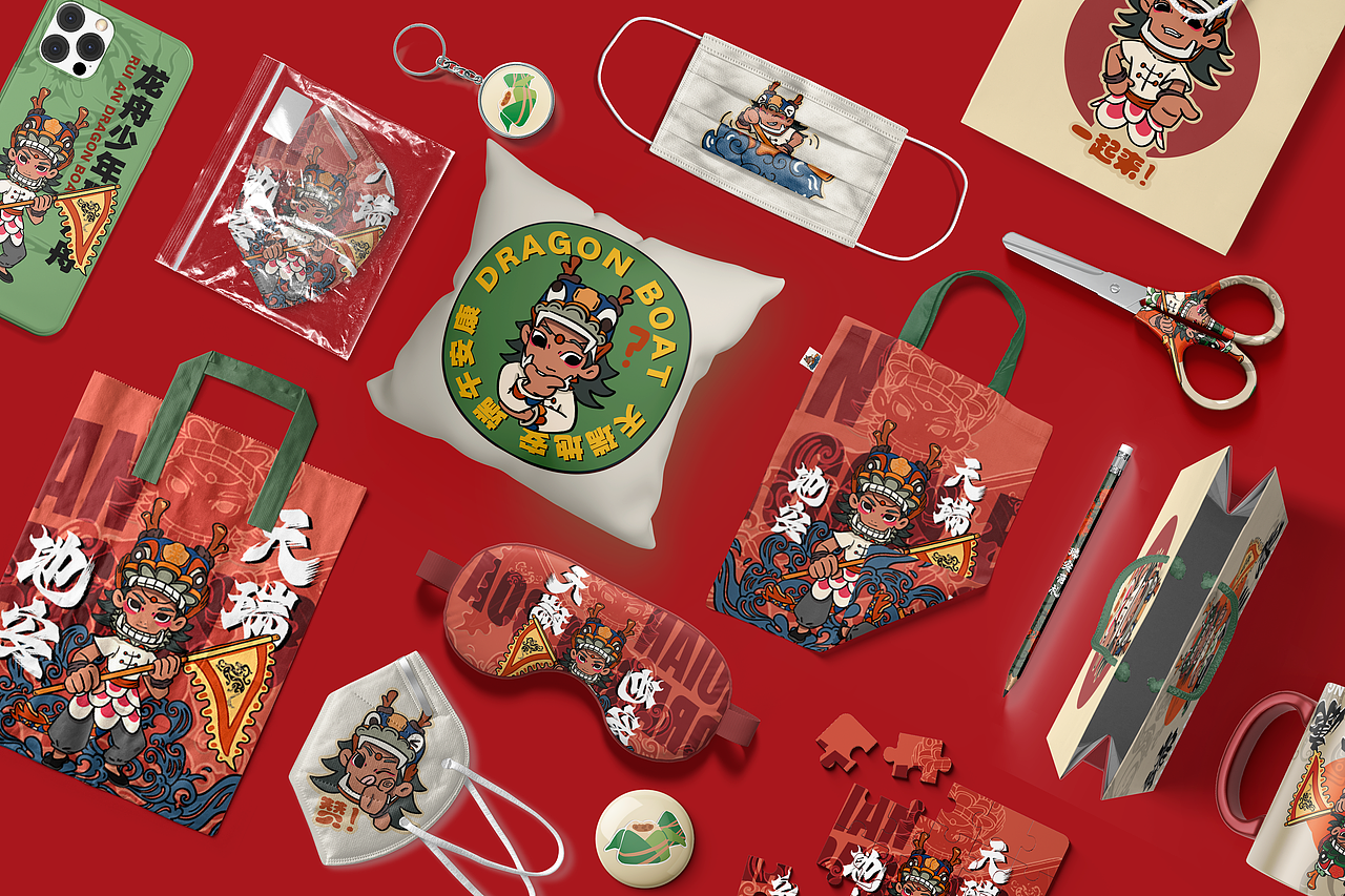 龙舟IP形象设计及衍生文创产品设计（图ZMzc3Mzc5NDUy） - IP形象 - 站酷设计师疯狗王原创素材 - 站酷ZCOOL