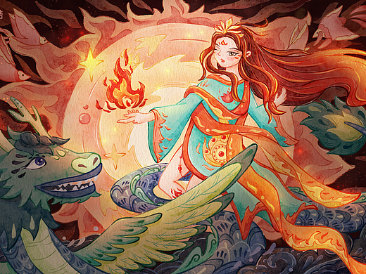 山海经|女魃与应龙