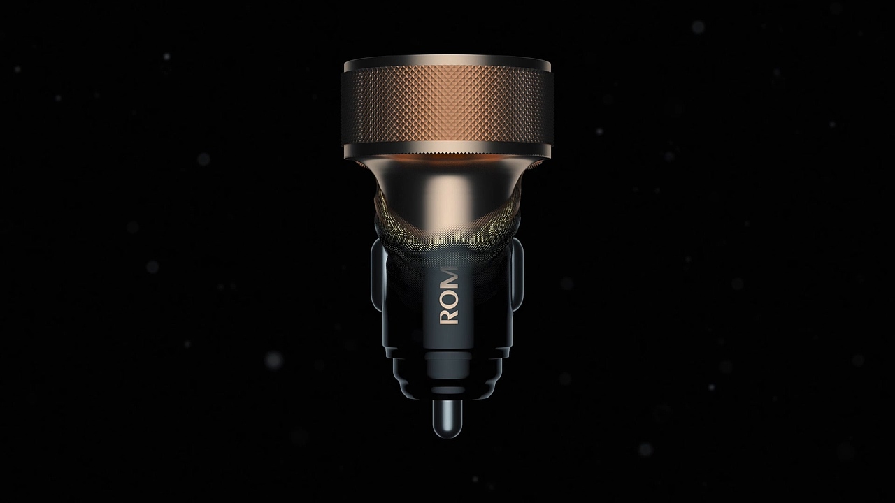 车载充电器-产品动画渲染