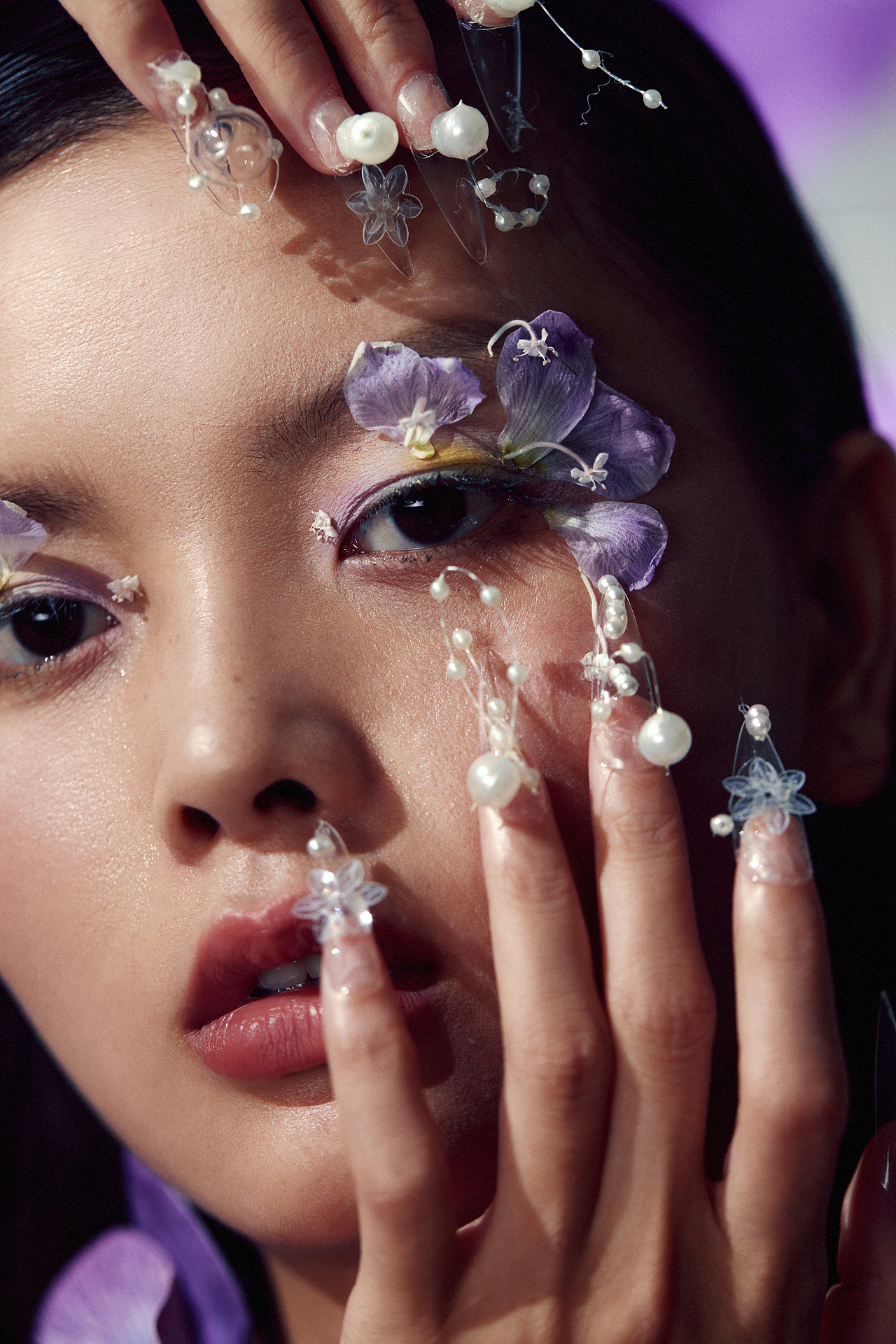 【米朵文化Mido Studio X 国风创作】与花共舞(2)