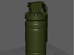 手榴弹建模练习（个人主页-ZNzA0MzYxMDQ=） - 动画/影视 - 站酷设计师小万的zkw原创素材 - 站酷ZCOOL