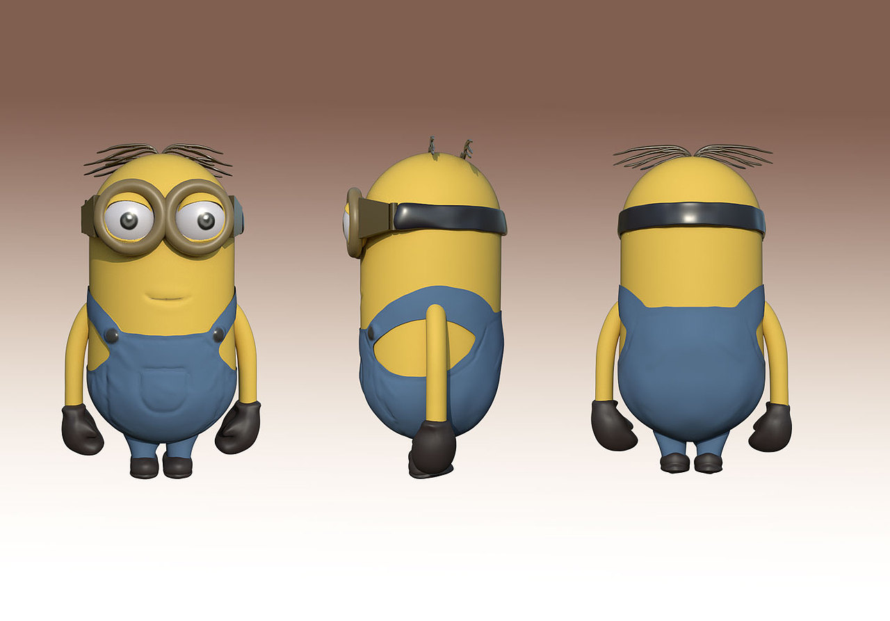 小黄人（图ZMzc3NDE0ODky） - 人物/生物 - 站酷设计师小万的zk原创素材 - 站酷ZCOOL