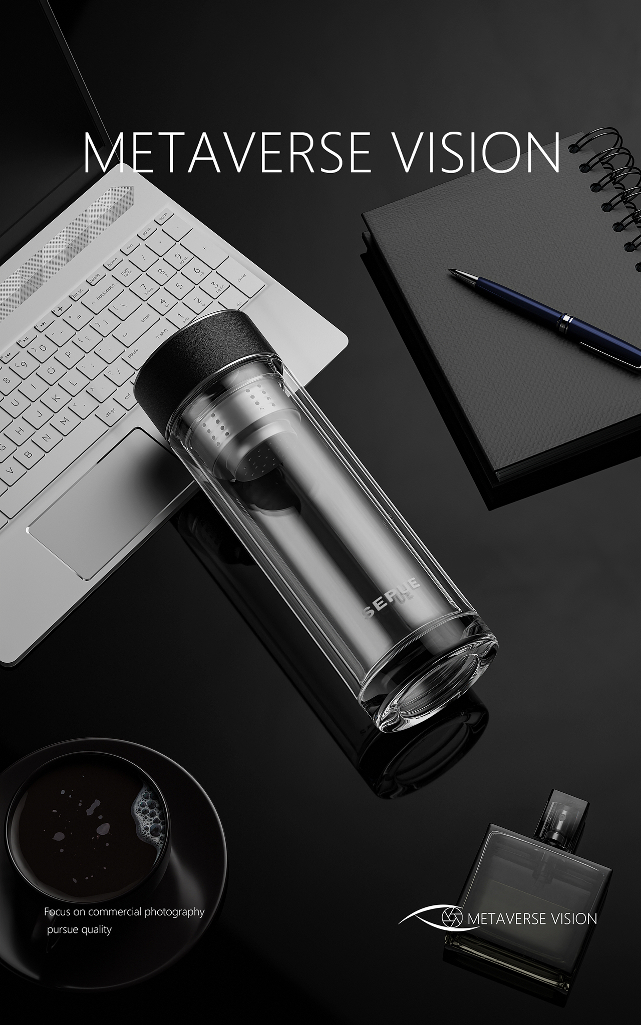 出门必备『SEPUE双层玻璃杯』✖METAVERSE VISION（图ZMzc3NDE3MDgw） - 产品 - 站酷设计师METAVERSEVISION原创素材 - 站酷ZCOOL