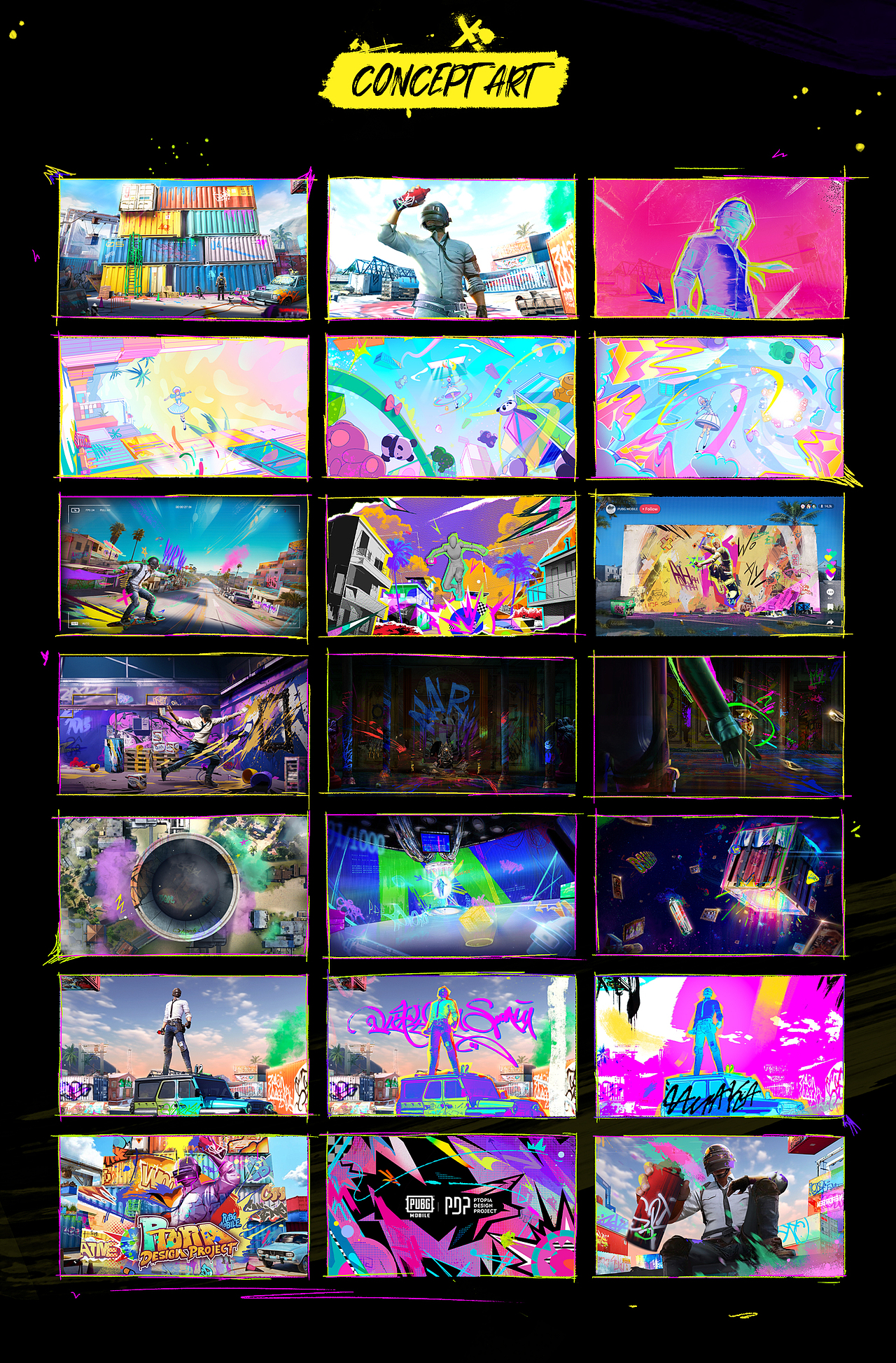 PUBG MOBILE全球创作计划CG：自由创作，至嗨时刻（图ZMzc3NDIwMzgw） - 动画/影视 - 站酷设计师COMOON原创素材 - 站酷ZCOOL