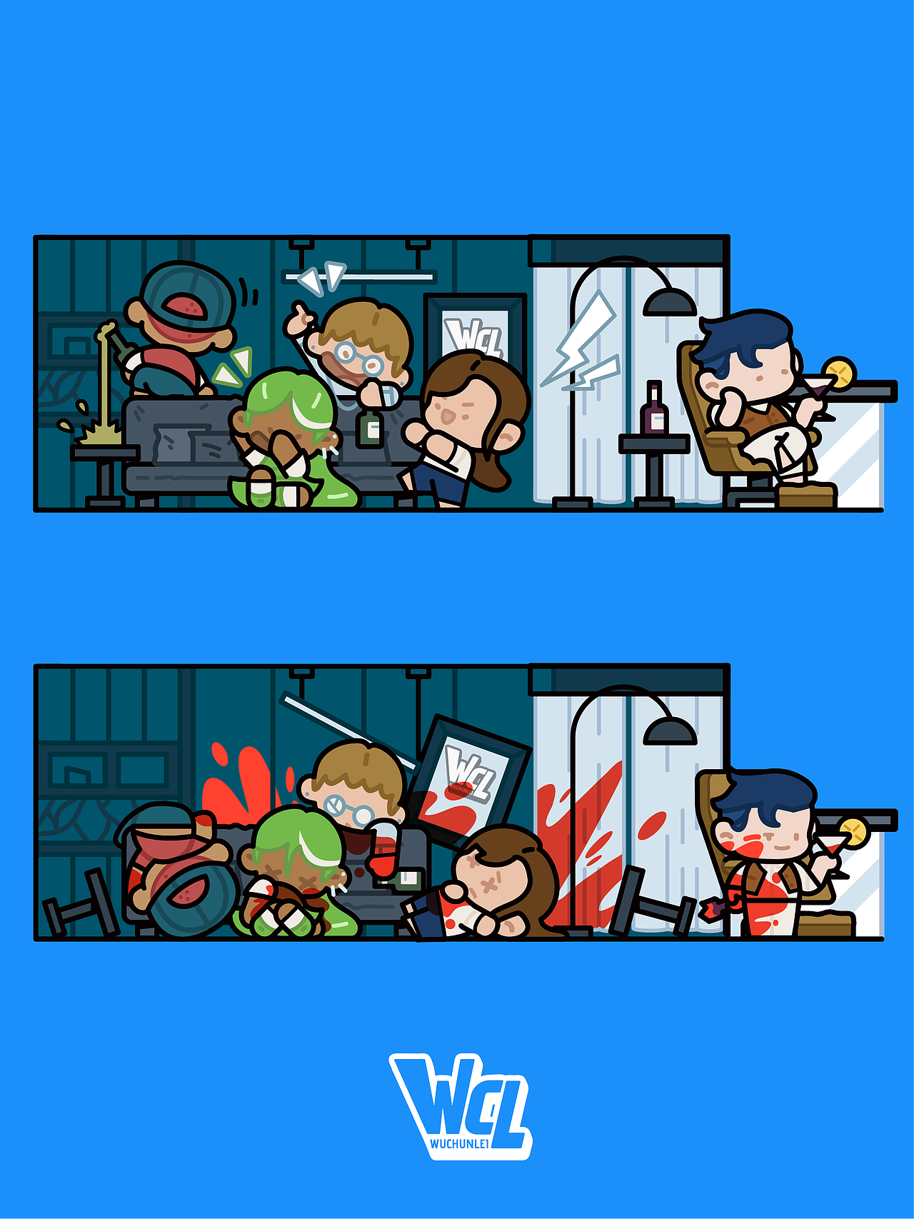 做人没必要太正常。花点时间发疯一下（图ZMzc3NDI1MzQ0） - 创作习作 - 站酷设计师吴春雷原创素材 - 站酷ZCOOL