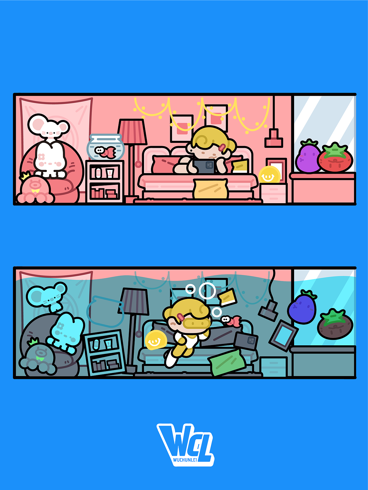 做人没必要太正常。花点时间发疯一下（图ZMzc3NDI1MzU2） - 创作习作 - 站酷设计师吴春雷原创素材 - 站酷ZCOOL