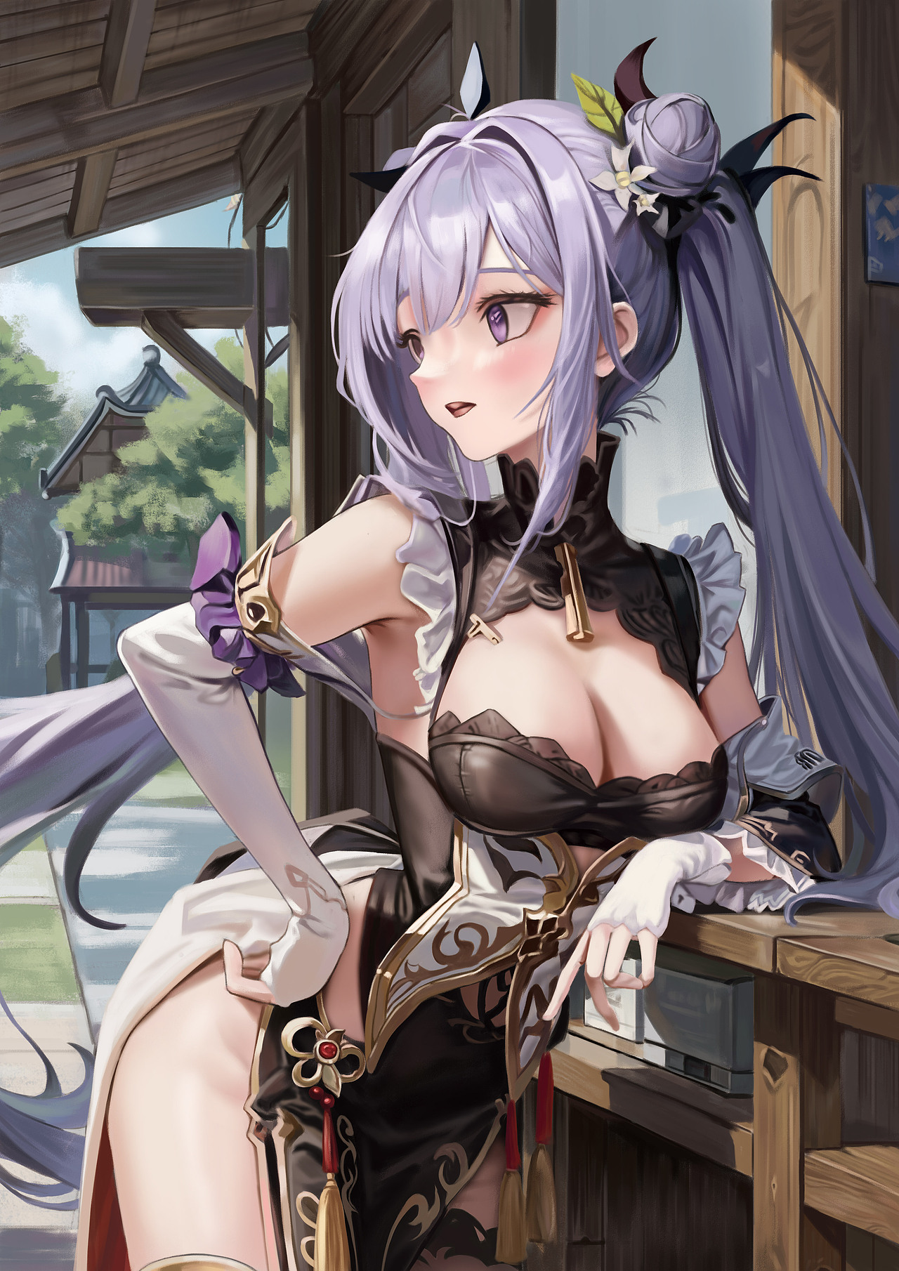 日系插画少女