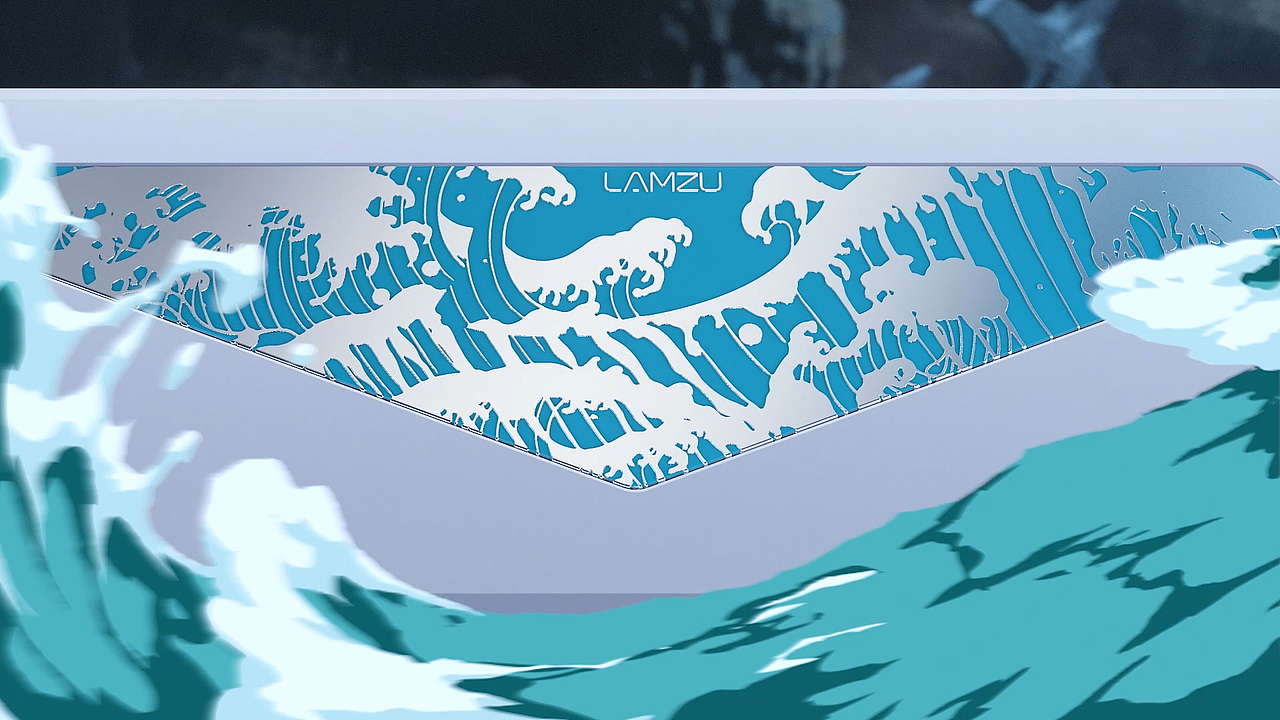 LAMZU ATLANTIS 键盘产品动画