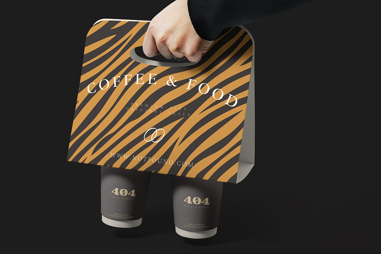404 NOT FOUND 咖啡餐饮品牌包装设计