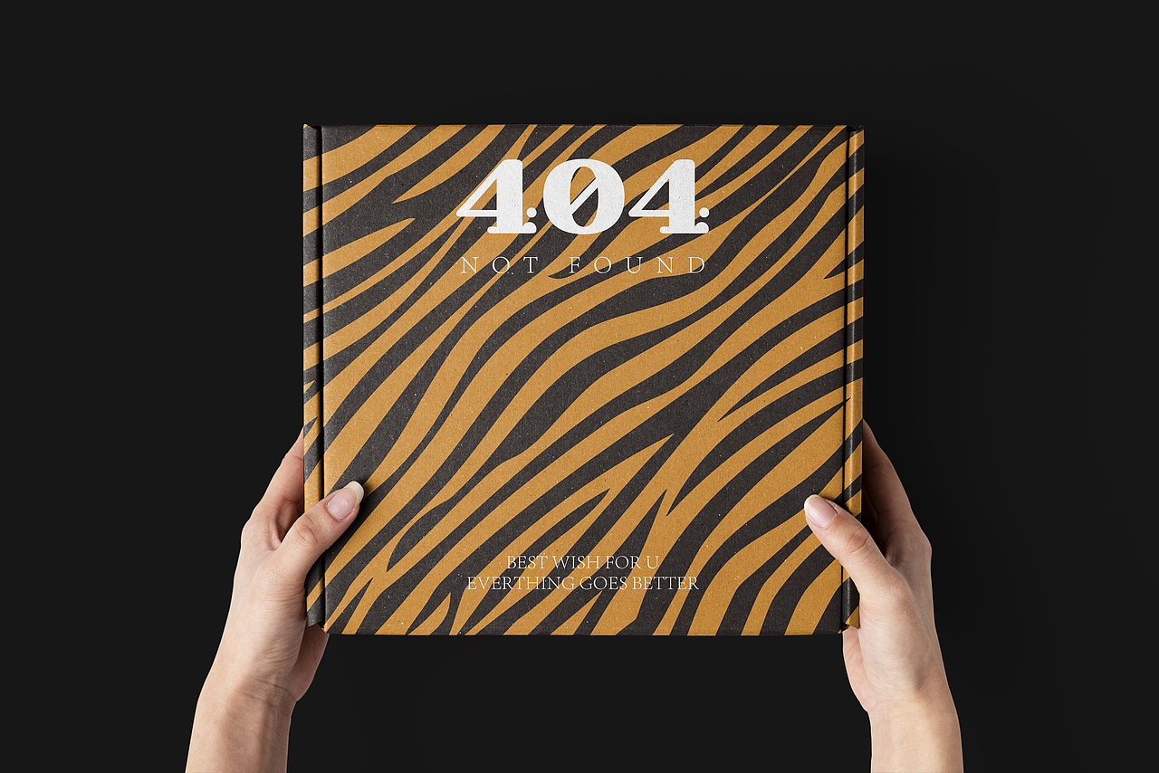 404 NOT FOUND 咖啡餐饮品牌包装设计