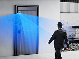 亚太天能 精雕铸铝智能门M8系列