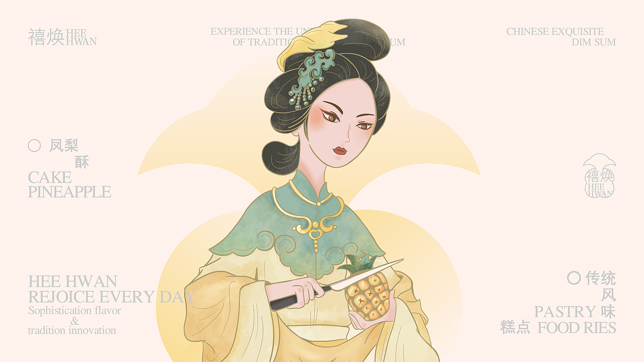 禧焕-中式点心品牌设计(图ZMzc3NDQ1MDky) - 品牌 - 站酷设计师超梨谱原创素材 - 站酷ZCOOL