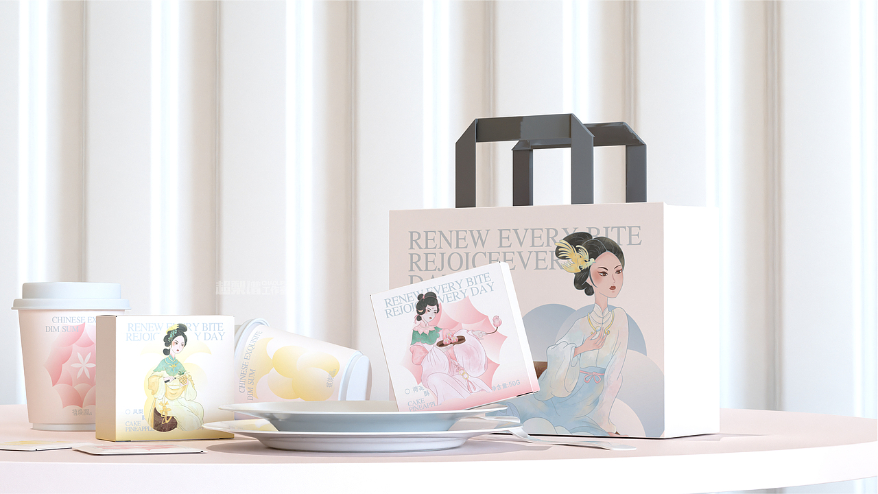 禧焕-中式点心品牌设计(图ZMzc3NDQ1MjMy) - 品牌 - 站酷设计师超梨谱原创素材 - 站酷ZCOOL