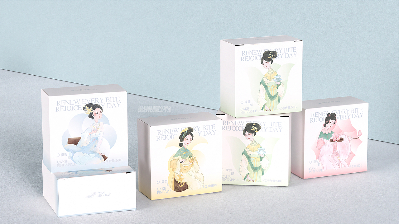 禧焕-中式点心品牌设计(图ZMzc3NDQ1MjU2) - 品牌 - 站酷设计师超梨谱原创素材 - 站酷ZCOOL
