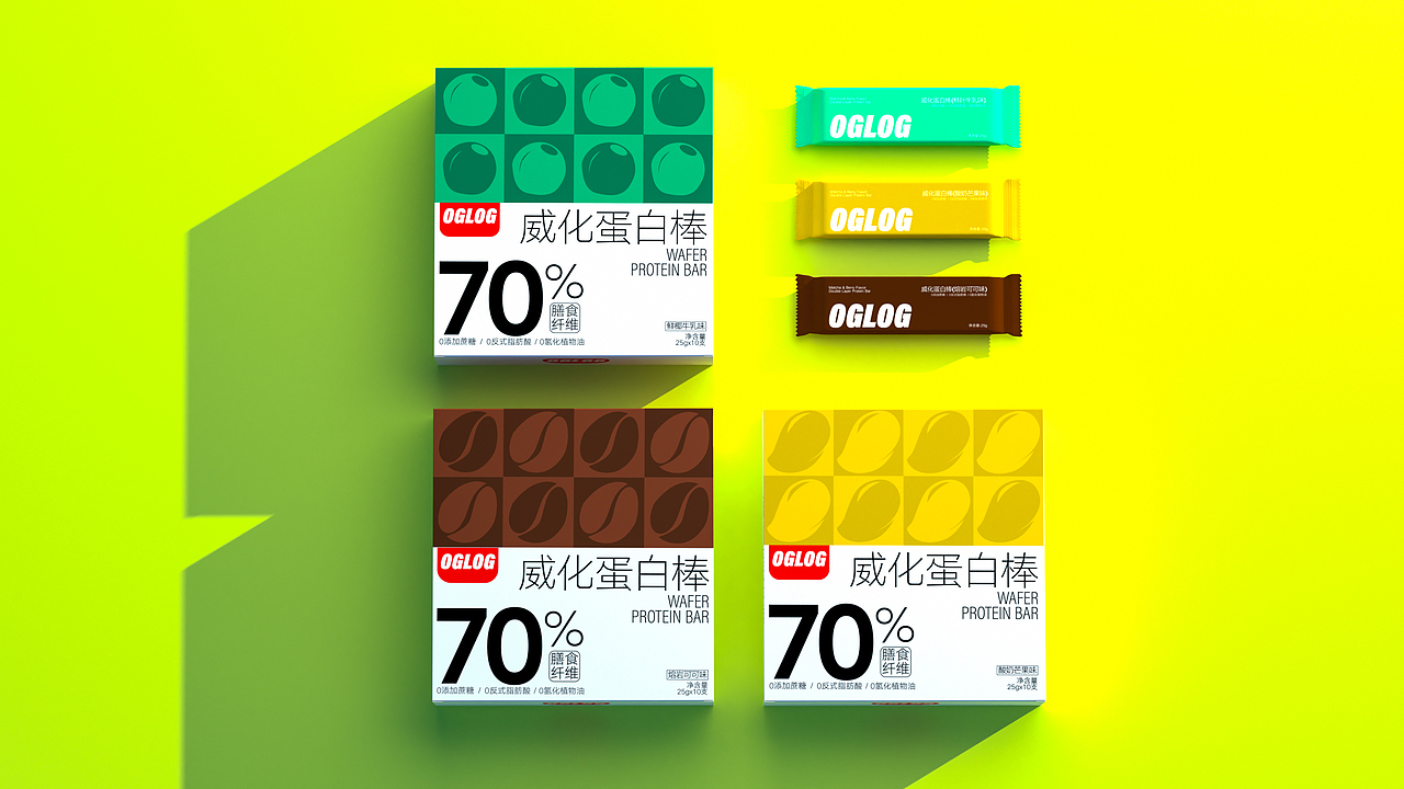 威化蛋白棒包装设计I食品包装I包装设计（图ZMzc3NDQ1OTg0） - 包装 - 站酷设计师qoqo的奇妙冒险原创素材 - 站酷ZCOOL