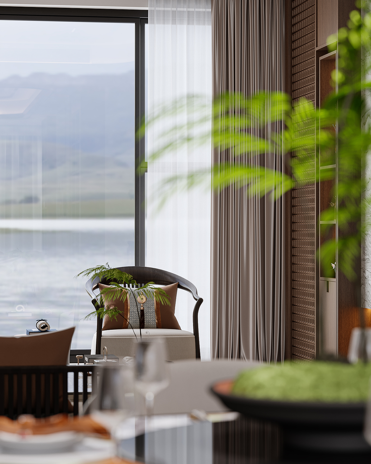 新中式渲染（图ZMzc3NDQ5MzEy） - 家装设计 - 站酷设计师篱笆外原创素材 - 站酷ZCOOL