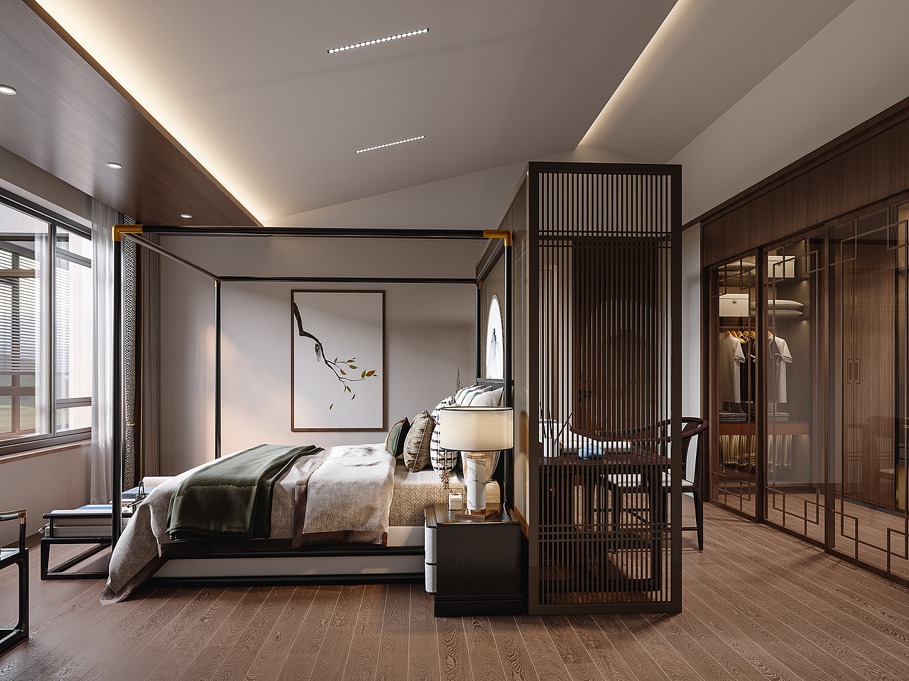 新中式渲染（图ZMzc3NDQ5NjA4） - 家装设计 - 站酷设计师篱笆外原创素材 - 站酷ZCOOL