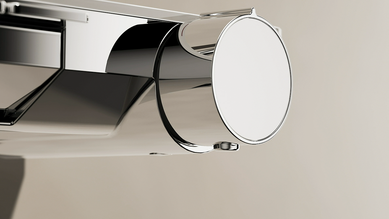 米家恒温花洒-三维动画