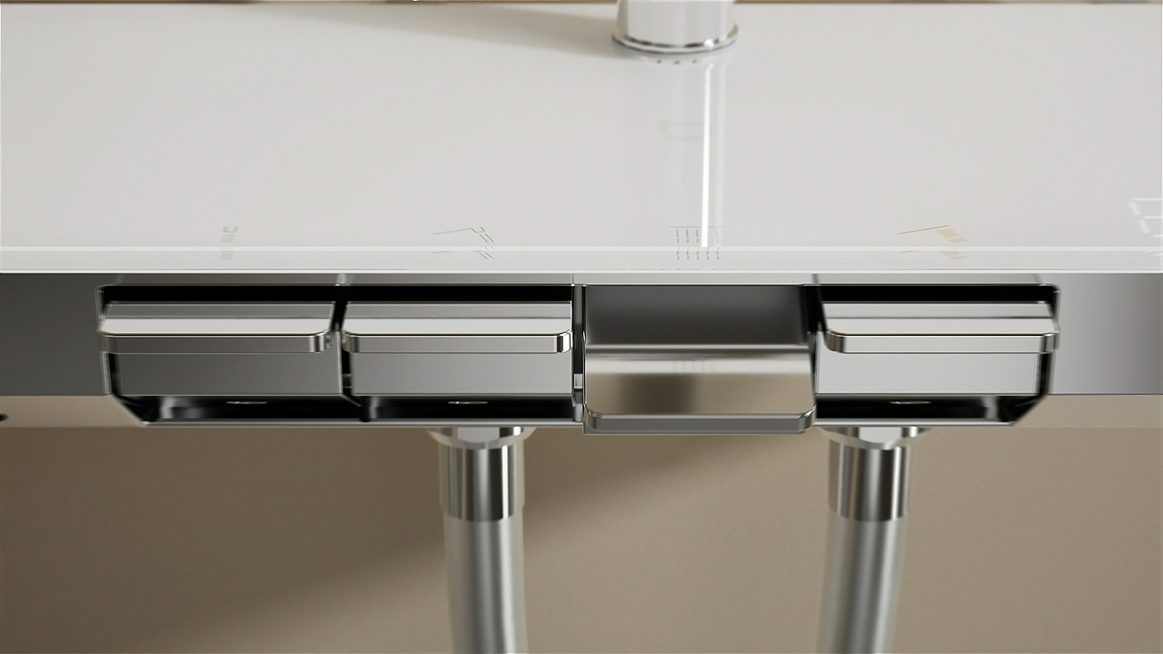 米家恒温花洒-三维动画