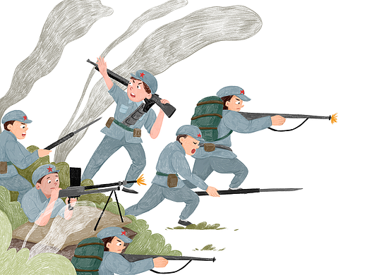 稿件/手绘风格儿童插画内页插图