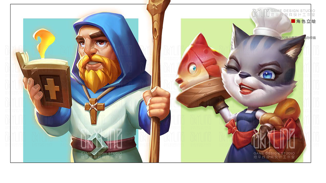 【欧美卡通】超十年口碑供应商,资深大厂主美制作。