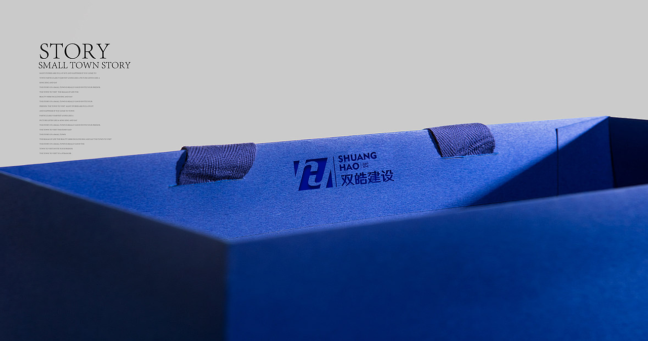 荣泽策划原创《双皓建设》品牌logo设计