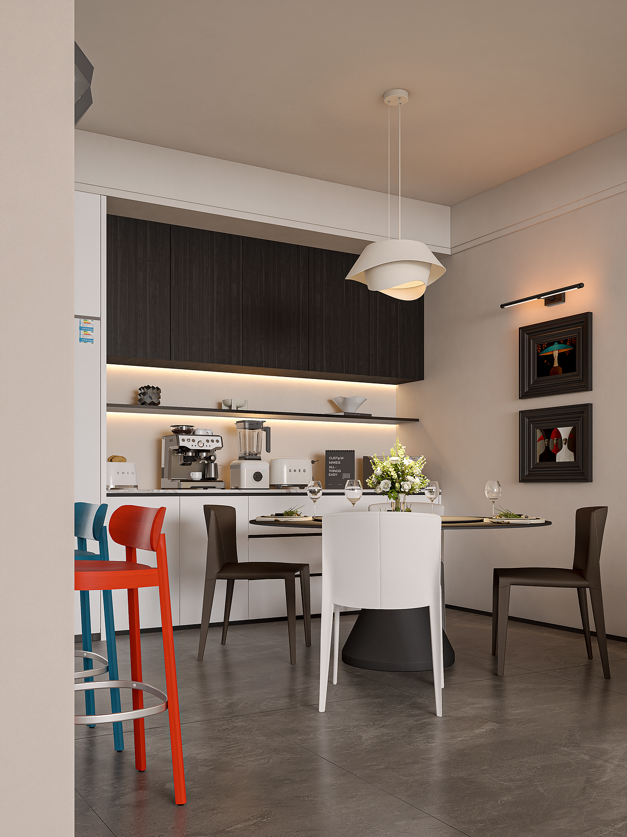 广州天河棠安苑155㎡——“温馨”