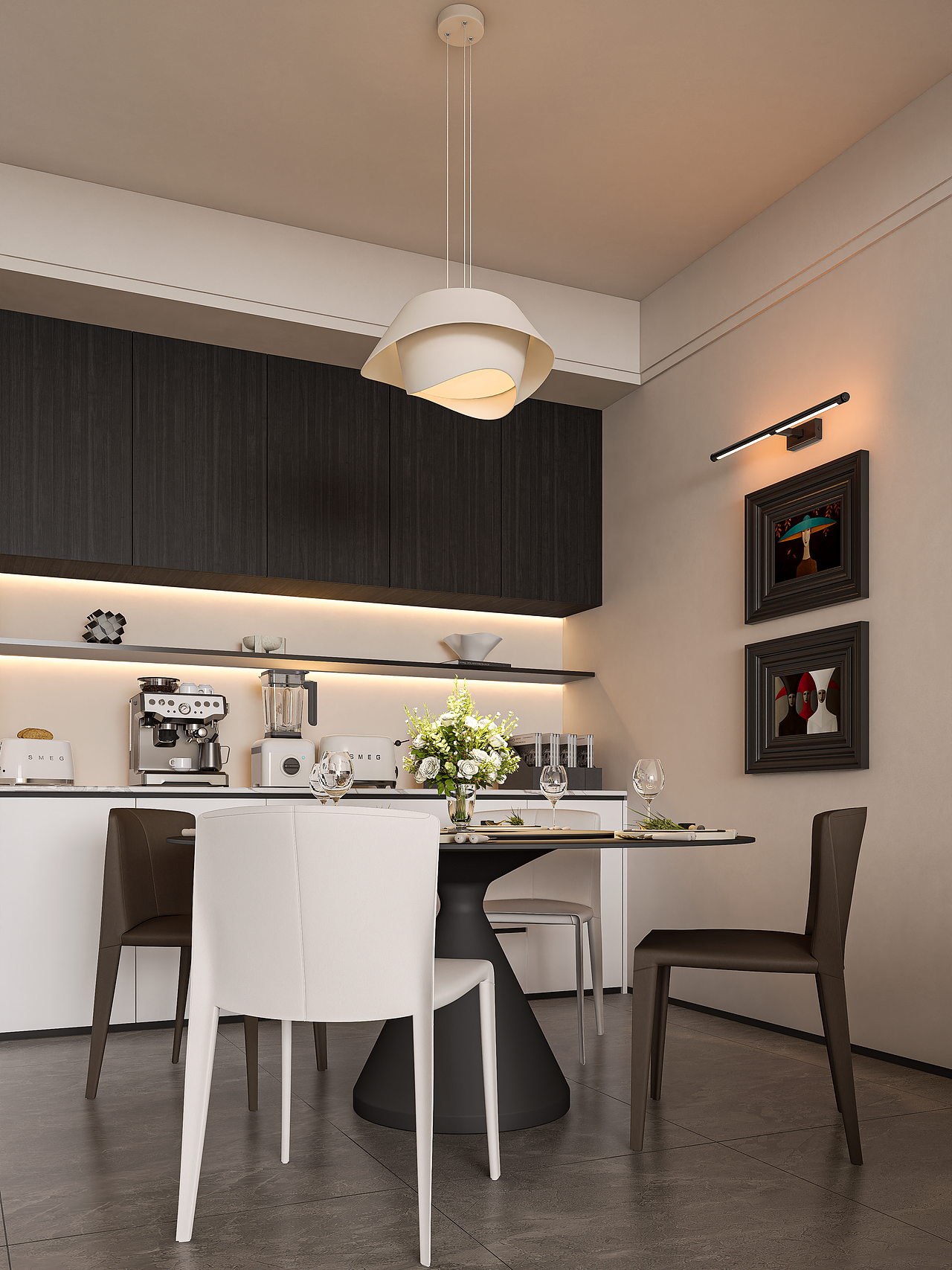 广州天河棠安苑155㎡——“温馨”