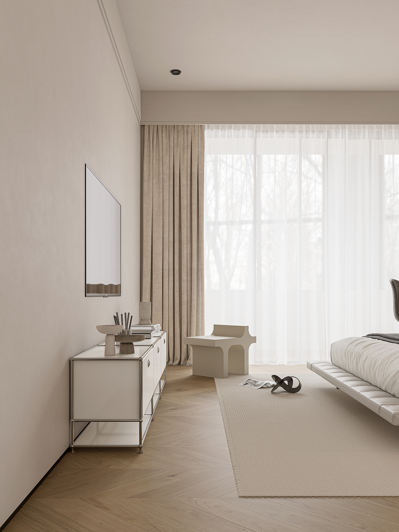 广州天河棠安苑155㎡——“温馨”