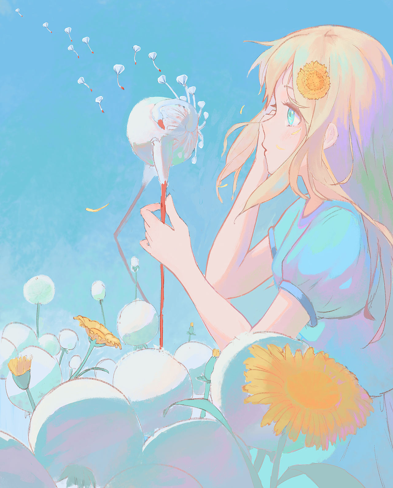 色彩练习（图ZMzc3NDY0NzYw） - 艺术插画 - 站酷设计师七月晨微凉原创素材 - 站酷ZCOOL