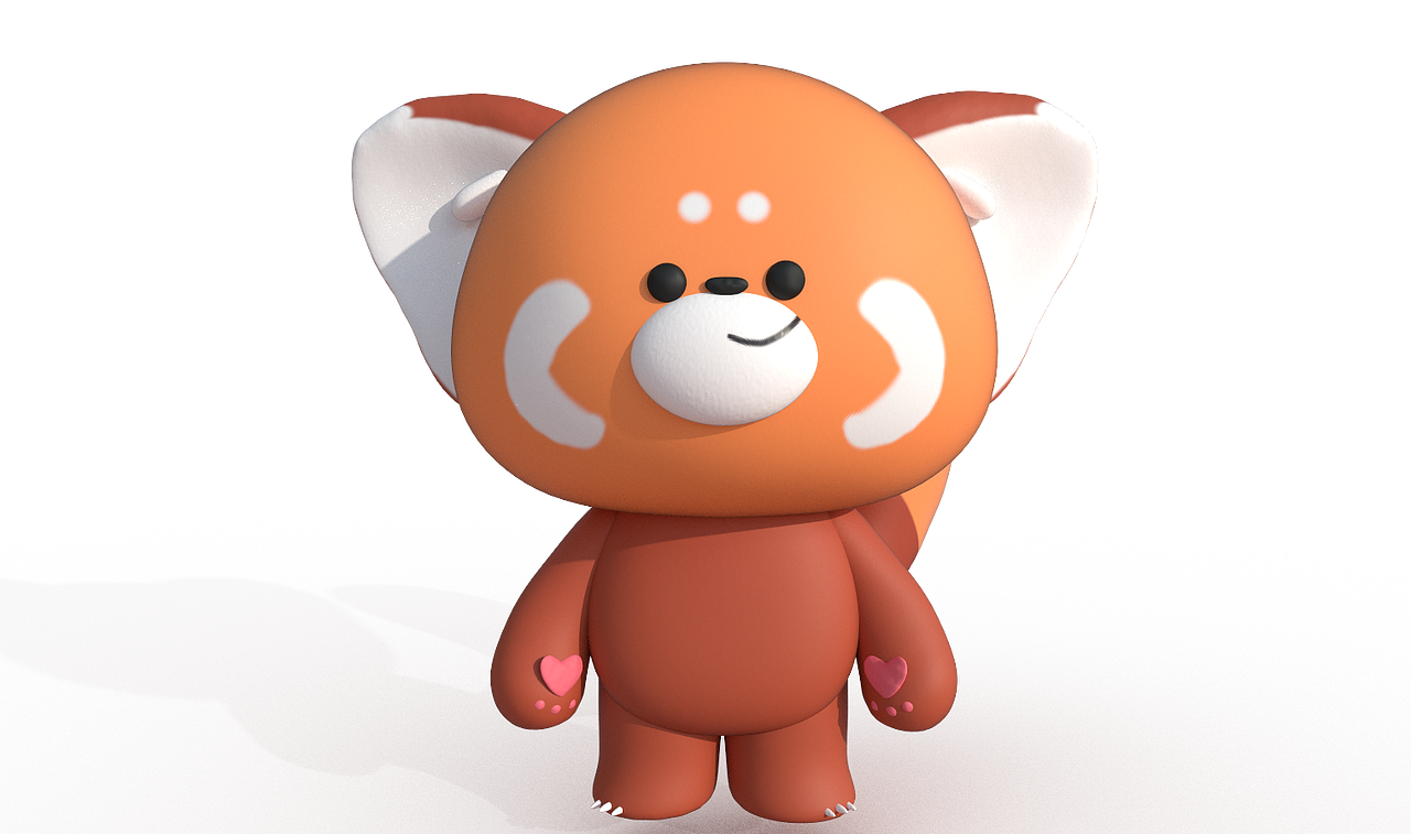 zbrush小浣熊substance pinter（图ZMzc3NDY3MDAw） - 人物/生物 - 站酷设计师超大牛排原创素材 - 站酷ZCOOL