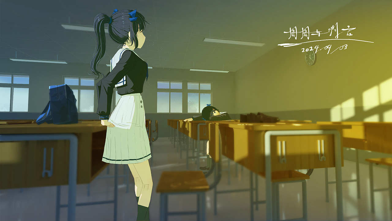 阿言与周周zero（图ZMzc3NDY4OTEy） - 单幅漫画 - 站酷设计师雪中月雨原创素材 - 站酷ZCOOL