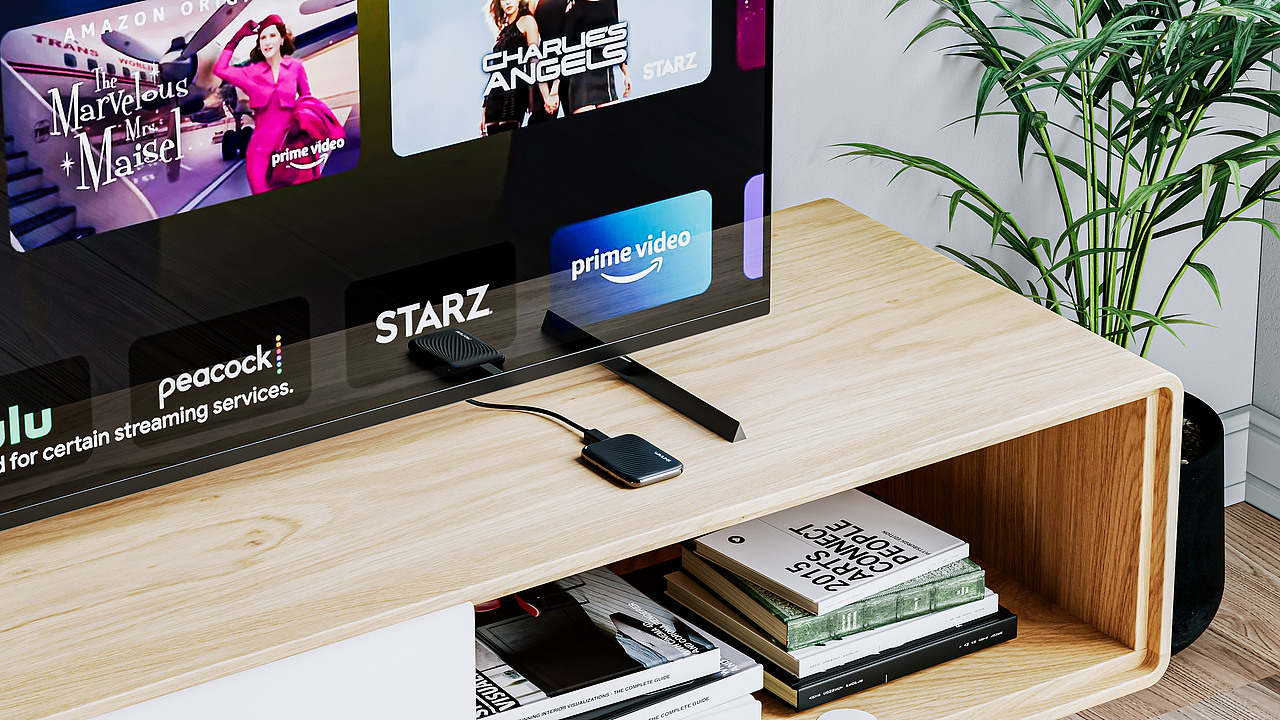 【2024-8月产品渲染图】 Wavlink移动固态硬盘盒