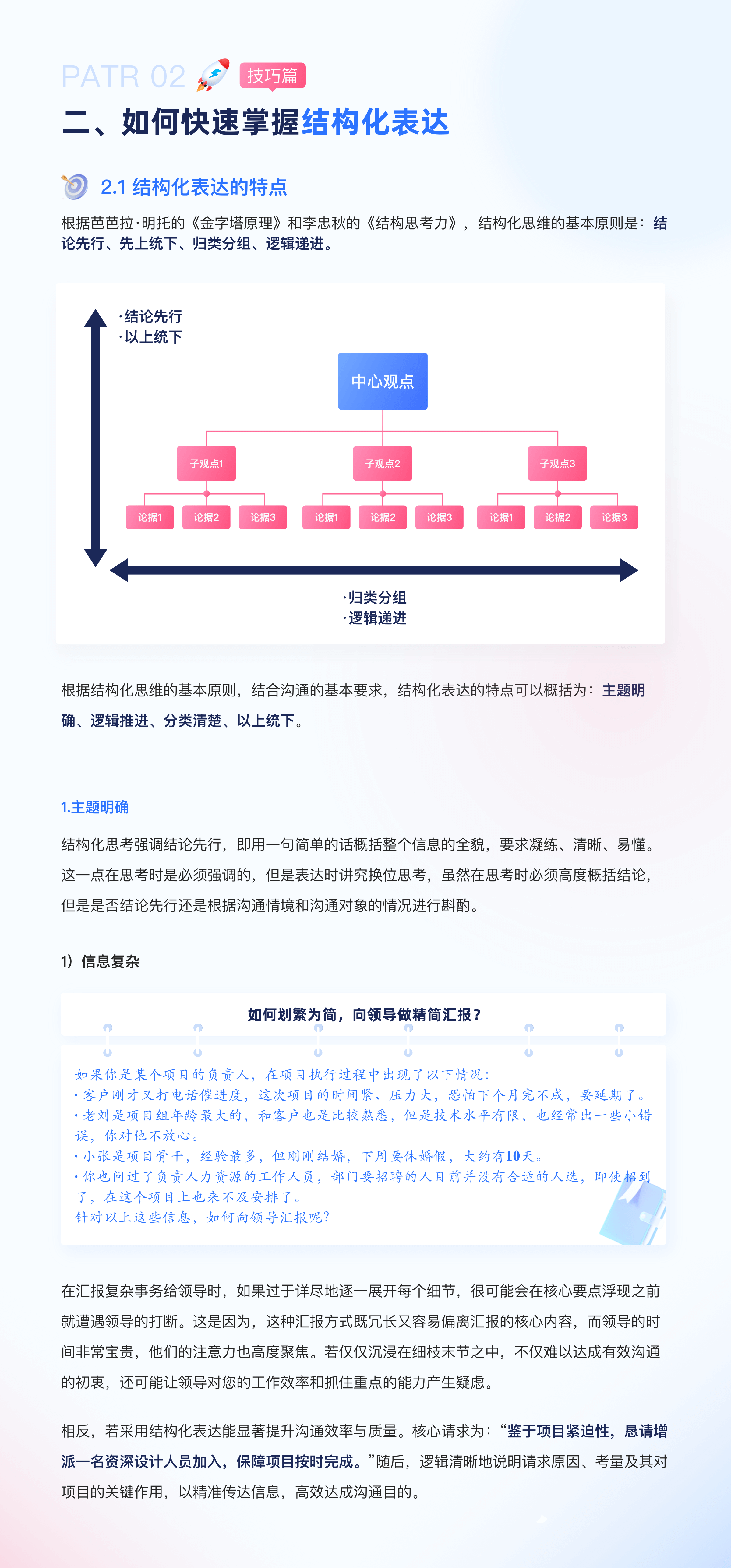 「结构化表达」如何让你的汇报直击老板心坎！（图ZMTQ5MTQ4NzI=） - 教程 - 站酷设计师挠秃了头设计原创素材 - 站酷ZCOOL