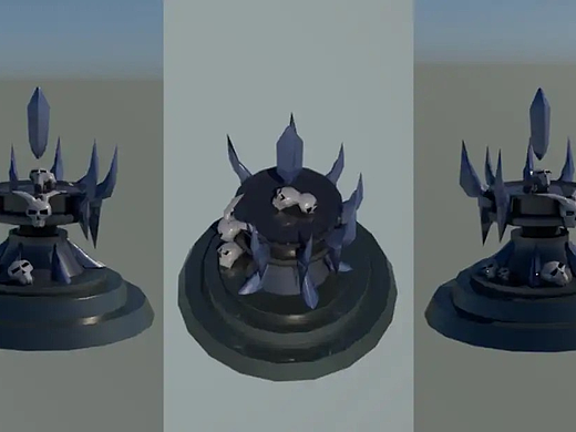 道具场景三视图